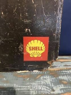 Vintage Shell Oil Poster, Large And Rare