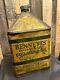 Vintage Super Rare Bennetts Cod liver oil One Gallon pyramid can Mancave Medical