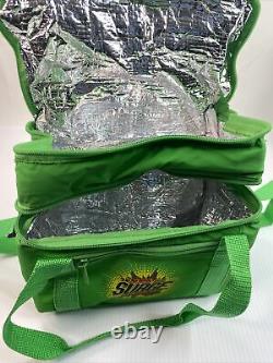 Vintage Surge Soda Pop Lunch Bag Box Tote, Coca-Cola, Green RARE