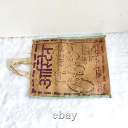 Vintage The Austin Bicycle Advertising Jute Bag Automobile Collectible Rare CL87