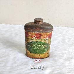 Vintage The Savars Carnation Talcum Powder Advertising Tin Box London Rare TI411