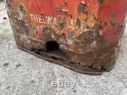 Vintage Thelson 5 Gallon Motor Oil Can Kenneth Thelwall Doncaster Rare
