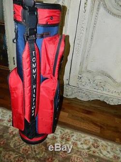 Vintage Tommy Hilfiger Belding Sports Golf Bag Advertising Very Rare