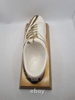 Vintage UMBRO Gold Football Boot Model Advertising Piece Trophy Very Rare