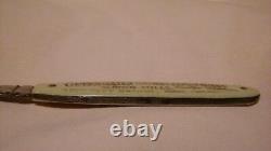 Vintage Very Rare Advertising Letter Opener Greengates Worsted Company Used Con