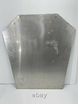 Vintage Very Rare Hard To Find White Tower Metal Restaurant Menu Sign Vgc