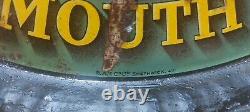 Vintage antique old rare advertisements Coates & Co Plymouth gin tin tray