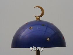 Vintage brass Celestial Zodiac Globe Cigarette Holder RARE