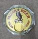 Vintage old rare collectible advertising FALCON BEER glass tray