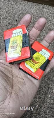Vintage old rare collectible advertising Gold flake cigarette Matchstick Litho