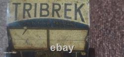 Vintage old rare collectible advertising HUNTLEY & PALMERS TRIBREK TIN PLATE LOR