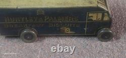 Vintage old rare collectible advertising HUNTLEY & PALMERS TRIBREK TIN PLATE LOR