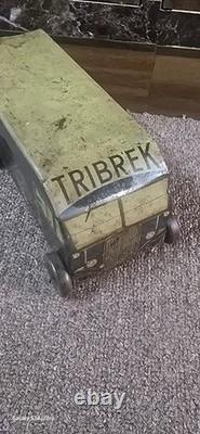 Vintage old rare collectible advertising HUNTLEY & PALMERS TRIBREK TIN PLATE LOR