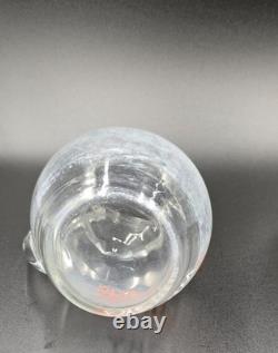 Vintage old rare collectible advertising John Haig's Whisky Glass Jug