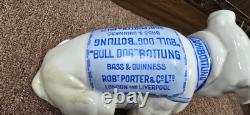 Vintage old rare collectible advertising ROBERT PORTER BULLDOG GUINNESS ADVERTIS