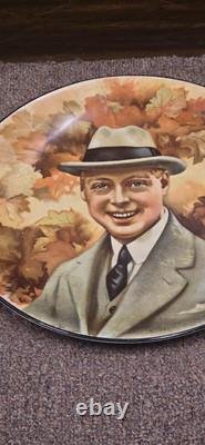 Vintage old rare collectible advertising ceramic plate Grimwades Made in