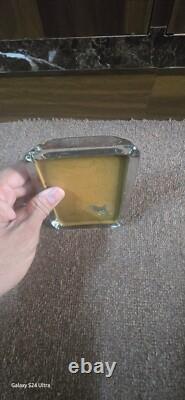 Vintage old rare collectible advertising cigarette glass ashtray