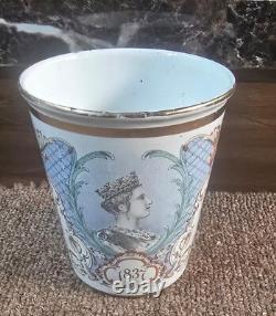 Vintage old rare collectible advertising cup