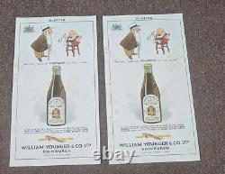 Vintage old rare collectible advertising ink blotter