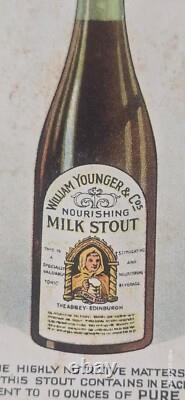 Vintage old rare collectible advertising ink blotter