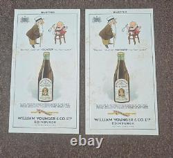 Vintage old rare collectible advertising ink blotter