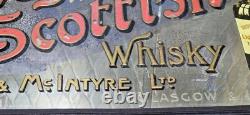 Vintage old rare collectible advertising scottish whisky london advertising