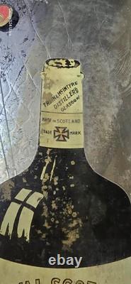 Vintage old rare collectible advertising scottish whisky london advertising