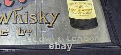 Vintage old rare collectible advertising scottish whisky london advertising