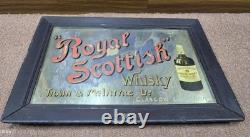 Vintage old rare collectible advertising scottish whisky london advertising