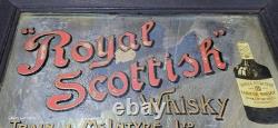 Vintage old rare collectible advertising scottish whisky london advertising