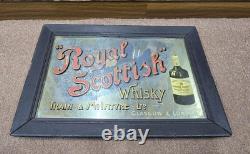 Vintage old rare collectible advertising scottish whisky london advertising