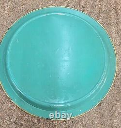 Vintage old rare collectible advertising tin tray