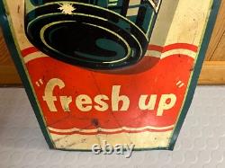 Vintage original (Tin) 1947 7UP sign VERY RARE