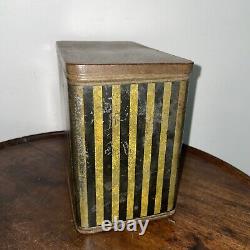 Vintage sweet biscuit tin 1920's 1930's nurse prince & Comrade good luck RARE