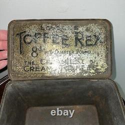 Vintage sweet biscuit tin 1920's 1930's nurse prince & Comrade good luck RARE