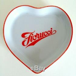 Vtg 1980's Rare Fiorucci New Wave Italian Fashion Iconic Porcelain Heart Dish