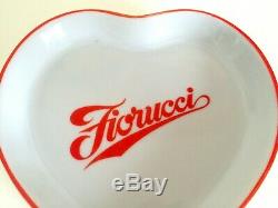 Vtg 1980's Rare Fiorucci New Wave Italian Fashion Iconic Porcelain Heart Dish