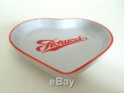 Vtg 1980's Rare Fiorucci New Wave Italian Fashion Iconic Porcelain Heart Dish