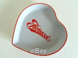 Vtg 1980's Rare Fiorucci New Wave Italian Fashion Iconic Porcelain Heart Dish