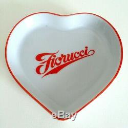 Vtg 1980's Rare Fiorucci New Wave Italian Fashion Iconic Porcelain Heart Dish