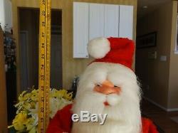 Vtg Harold Gale Santa RARE 7 UP SODA CHRISTMASADVERTISING Display HUGE 28