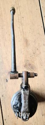 WWII RAF Bsa M20 triumph vintage wesco oil can folding rare