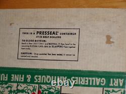 W J Dillner Moving Storage Company Dollhouse Box Truck Rare Vintage Advertising