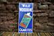 Wild Woodbine vintage enamel sign. Collectable retro advertising. Rare